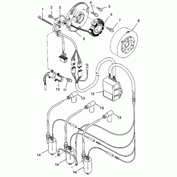MAGNETO 600 XCR 0975677, 600 XCR SE H975677 and EUROPEAN 600 XCR SE E975677 (4937963796D002)