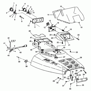 HOOD ULTRA 0976778 and EUROPEAN ULTRA E976778 (4938053805A011)