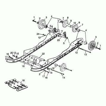 SUSPENSION ULTRA 0976778 and EUROPEAN ULTRA E976778 (4938053805B009)