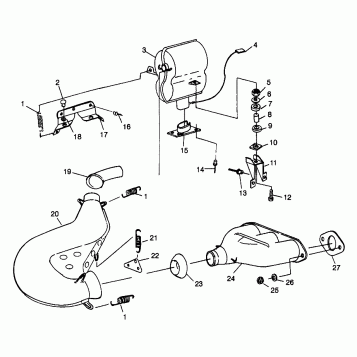 EXHAUST SYSTEM ULTRA 0976778 and EUROPEAN ULTRA E976778 (4938053805C004)