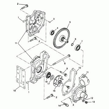 WATER PUMP ULTRA 0976778 and EUROPEAN ULTRA E976778 (4938053805C009)