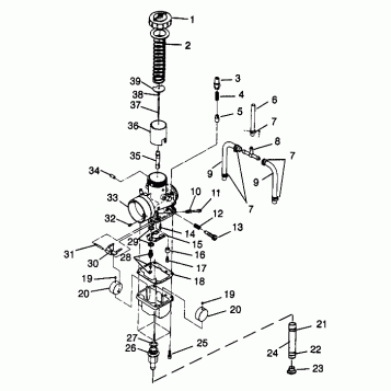 CARBURETOR ULTRA 0976778 and EUROPEAN ULTRA E976778 (4938053805C011)