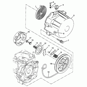 RECOIL STARTER ULTRA 0976778 and EUROPEAN ULTRA E976778 (4938053805D001)