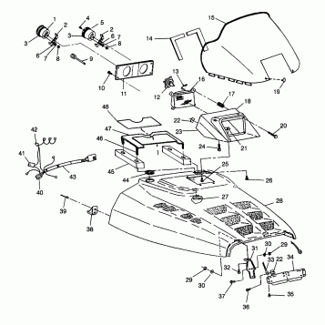 HOOD ULTRA SP 0970678 (4938093809A009)