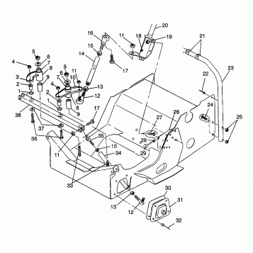 STEERING ULTRA SP 0970678 (4938093809B004)