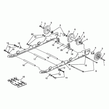 SUSPENSION ULTRA SP 0970678 (4938093809B009)