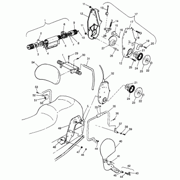 BACKREST ULTRA TOURING 0975378 and EUROPEAN ULTRA TOURING E975378 (4938133813A007)