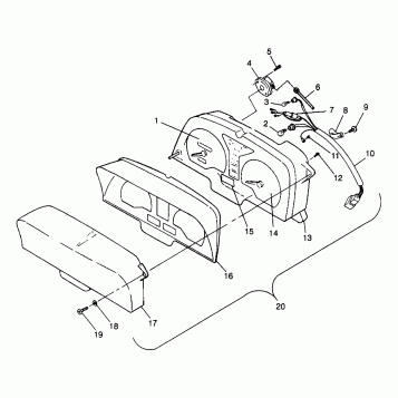 INSTRUMENTS ULTRA TOURING 0975378 and EUROPEAN ULTRA TOURING E975378 (4938133813B001)