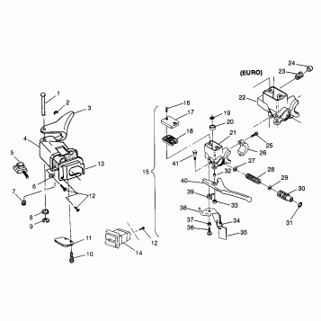 CONTROLS ULTRA TOURING 0975378 and EUROPEAN ULTRA TOURING E975378 (4938133813B004)