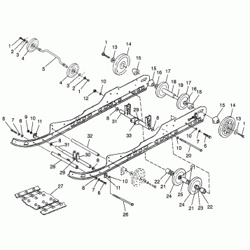 SUSPENSION ULTRA TOURING 0975378 and EUROPEAN ULTRA TOURING E975378 (4938133813C002)
