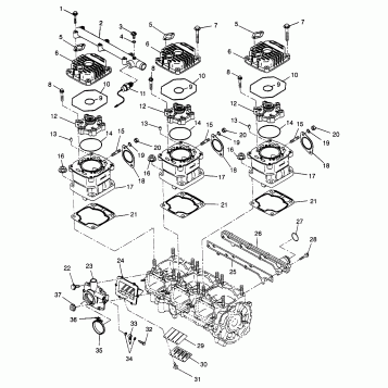CYLINDER ULTRA TOURING 0975378 and EUROPEAN ULTRA TOURING E975378 (4938133813C011)