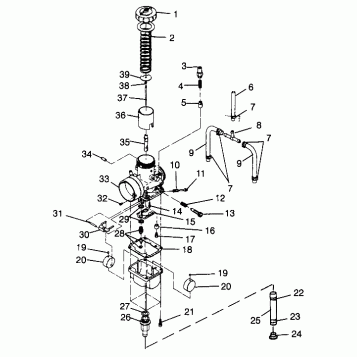 CARBURETOR ULTRA TOURING 0975378 and EUROPEAN ULTRA TOURING E975378 (4938133813D001)