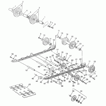 SUSPENSION WIDETRAK GT 0972061 and EUROPEAN WIDETRAK GT E972061 (4938173817B005)