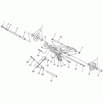 FRONT TORQUE ARM WIDETRAK GT 0972061 and EUROPEAN WIDETRAK GT E972061 (4938173817B007)