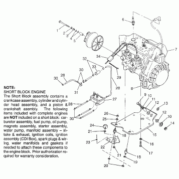 ENGINE MOUNTING WIDETRAK GT 0972061 and EUROPEAN WIDETRAK GT E972061 (4938173817C001)
