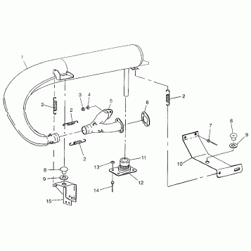 EXHAUST SYSTEM WIDETRAK GT 0972061 and EUROPEAN WIDETRAK GT E972061 (4938173817C002)