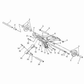 FRONT TORQUE ARM WIDETRAK LX 0972065 and  EUROPEAN WIDETRAK LX E972065 (4938223822B009)