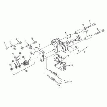 BRAKE WIDETRAK LX 0972064 and EUROPEAN WIDETRAK LX E972064 (4938223822B011)