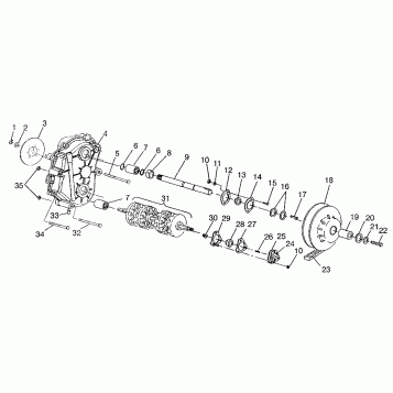 DRIVESHAFT WIDETRAK LX 0972065 and EUROPEAN WIDETRAK LX E972065 (4938223822B012)