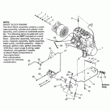 ENGINE MOUNTING WIDETRAK LX 0972065 and  EUROPEAN WIDETRAK LX E972065 (4938223822C002)