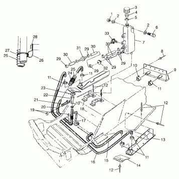 COOLING SYSTEM WIDETRAK LX 0972065 and EUROPEAN WIDETRAK LX E972065 (4938223822C005)