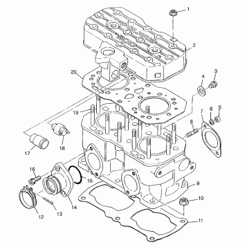 CYLINDER WIDETRAK LX 0972065 and  EUROPEAN WIDETRAK LX E972065 (4938223822C008)
