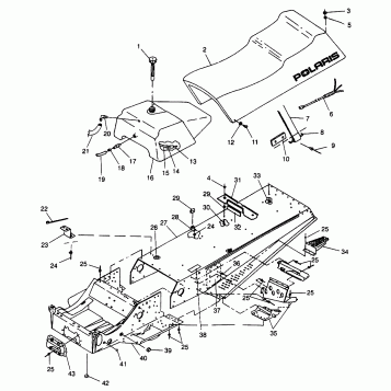 TUNNEL and SEAT LITE GT 0973133 and EUROPEAN LITE GT E973133 (4938253825A005)