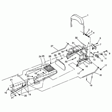 RACK and TUNNEL EXTENSION LITE GT 0973133 and EUROPEAN LITE GT E973133 (4938253825A013)
