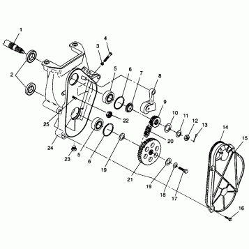 CHAINCASE LITE GT 0973133 and EUROPEAN LITE GT E973133 (4938253825B005)