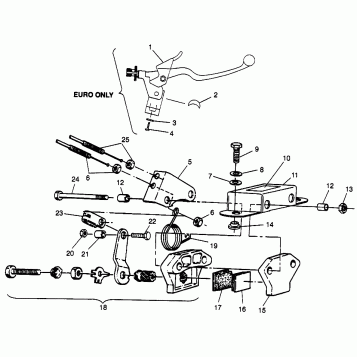 BRAKE LITE GT 0973133 and EUROPEAN LITE GT E973133 (4938253825C002)