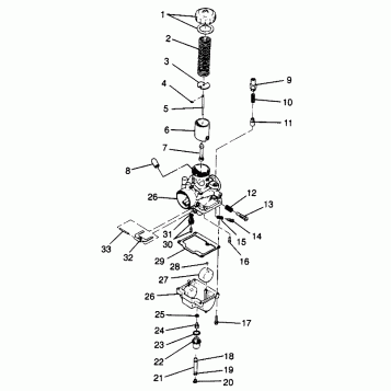 CARBURETOR LITE GT 0973133 and EUROPEAN LITE GT E973133 (4938253825C006)
