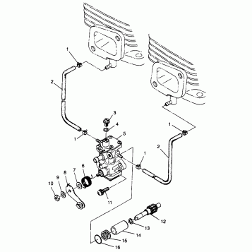 OIL PUMP LITE GT 0973133 and EUROPEAN LITE GT E973133 (4938253825C007)