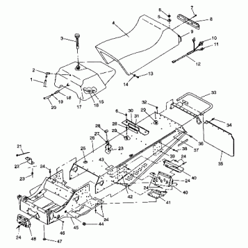 TUNNEL and SEAT LITE 0973433 and LITE DELUXE 0973431 (4938273827A005)