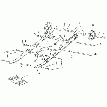 SUSPENSION - 0973433 (4938273827B007)