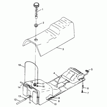 SEAT and GAS TANK TRAN SPORT 0970143 and EUROPEAN TRAN SPORT E970143 (4938293829A007)