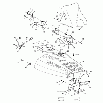 HOOD TRAN SPORT 0970143 and EUROPEAN TRAN SPORT E970143 (4938293829A010)