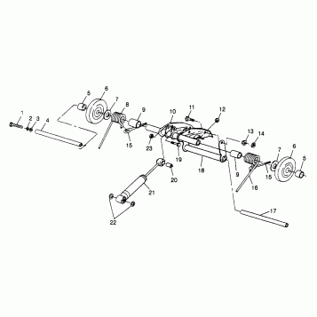 REAR TORQUE ARM TRAN SPORT 0970143 and EUROPEAN TRAN SPORT E970143 (4938293829B012)
