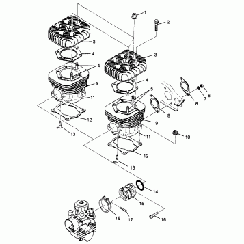 CYLINDER TRAN SPORT 0970143 and EUROPEAN TRAN SPORT E970143 (4938293829C006)