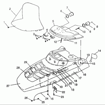 HOOD  TRAIL 0972761, EUROPEAN TRAIL E972761,  TRAIL TOURING 0972262 and EUR (4938313831A013)