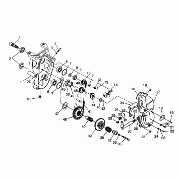 CHAINCASE TRAIL TOURING 0962262 and EUROPEAN TRAIL TOURING E962262 (4938313831B010)