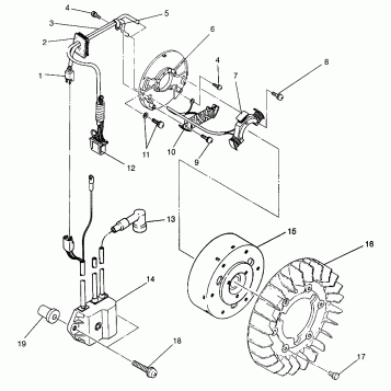 MAGNETO  TRAIL 0972761, EUROPEAN TRAIL E972761,  TRAIL TOURING 0972262 and (4938313831D007)