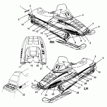 DECALS Trail RMK 0970961 (4938333833A011)