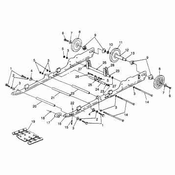 SUSPENSION Trail RMK 0970961 (4938333833B008)