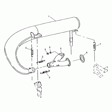 EXHAUST SYSTEM CLASSIC 0973865 (4938463846C002)