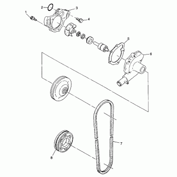 WATER PUMP CLASSIC 0973865 (4938463846C007)