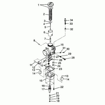 CARBURETOR CLASSIC 0973865 (4938463846C008)