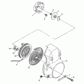 RECOIL STARTER CLASSIC 0973865 (4938463846C013)