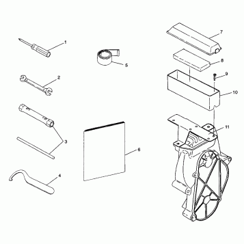 TOOL KIT CLASSIC 0973865 (4938463846D001)