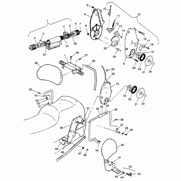 BACKREST CLASSIC TOURING 0973365 and EUROPEAN CLASSIC TOURING E973365 (4938493849A007)