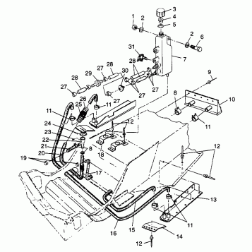 COOLING SYSTEM CLASSIC TOURING 0973365 and EUROPEAN CLASSIC TOURING E973365 (4938493849B008)